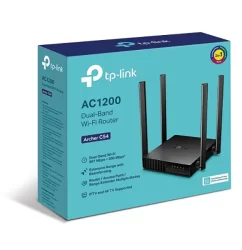 TP-Link Archer C54 AC1200 Dual Band 4 Antenna MU-MIMO Beamforming Wi-Fi Router